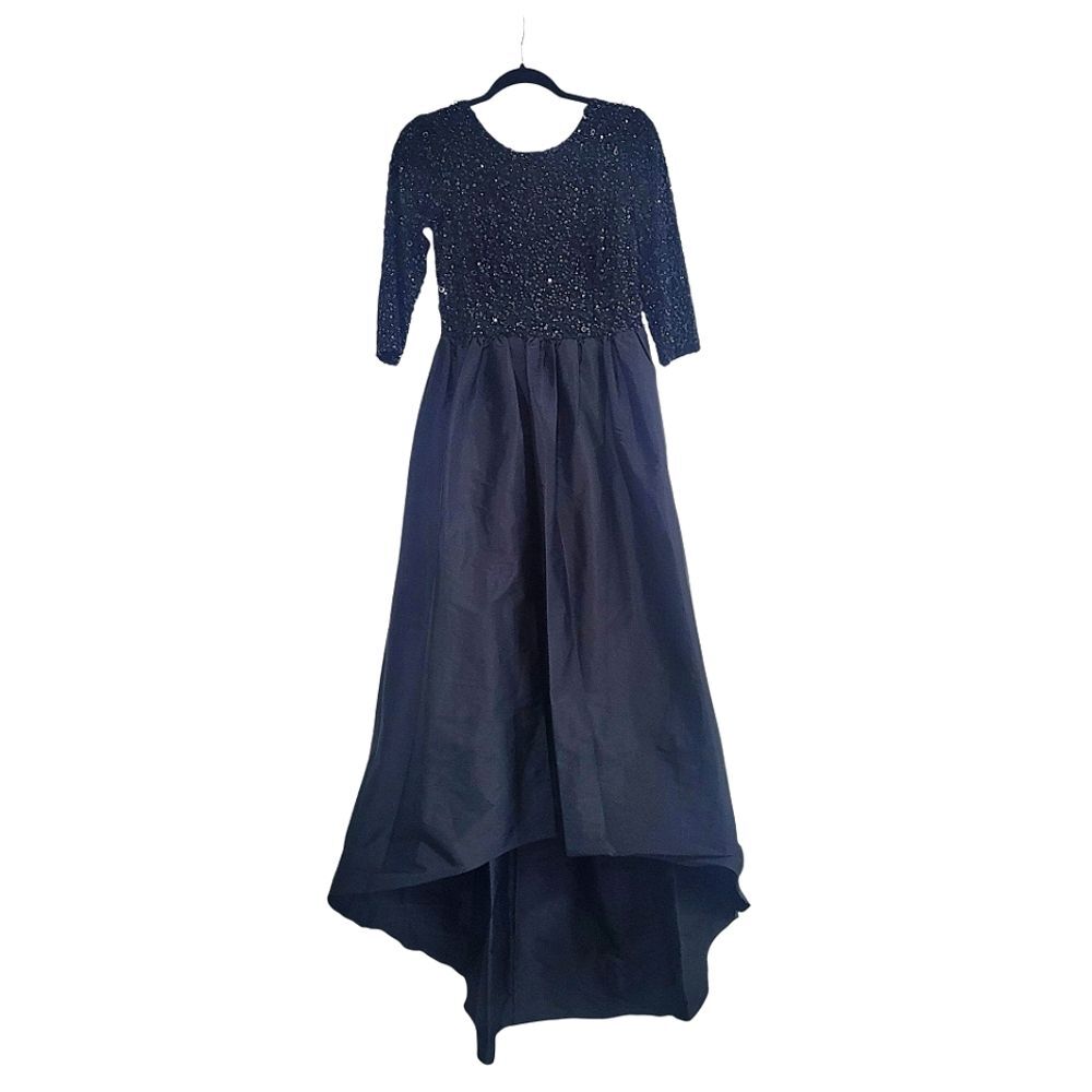 Adrianna Papell Black Formal Dress Size 12